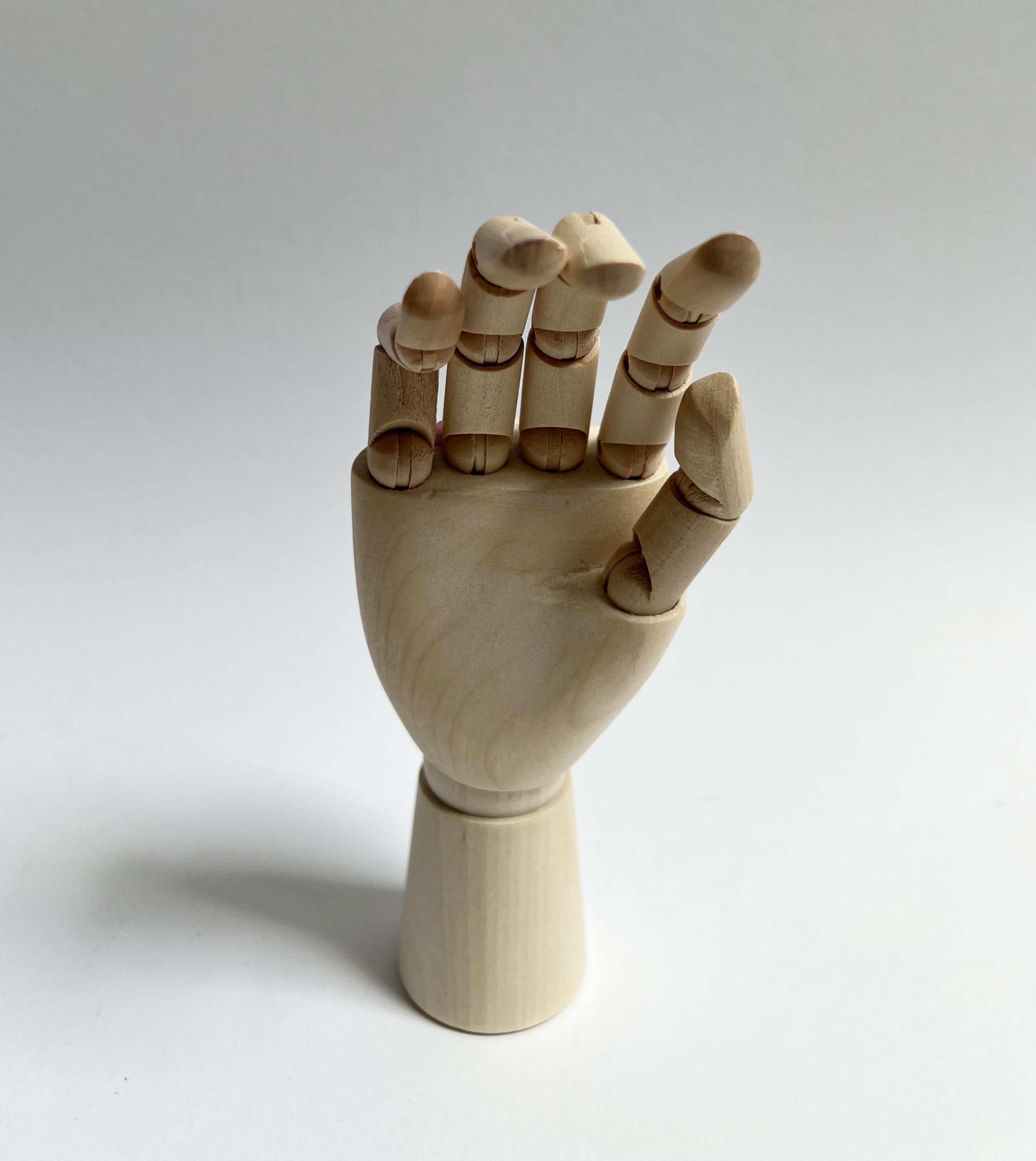 Black Raspberry Handbemalte Holzhand The Watching Hand 02 (Mini)