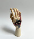 Black Raspberry Handbemalte Holzhand The Watching Hand 02 (Mini)